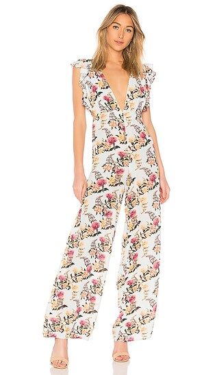 BEACH RIOT X REVOLVE Sunny Jumpsuit in Blue Floral | Revolve Clothing (Global)
