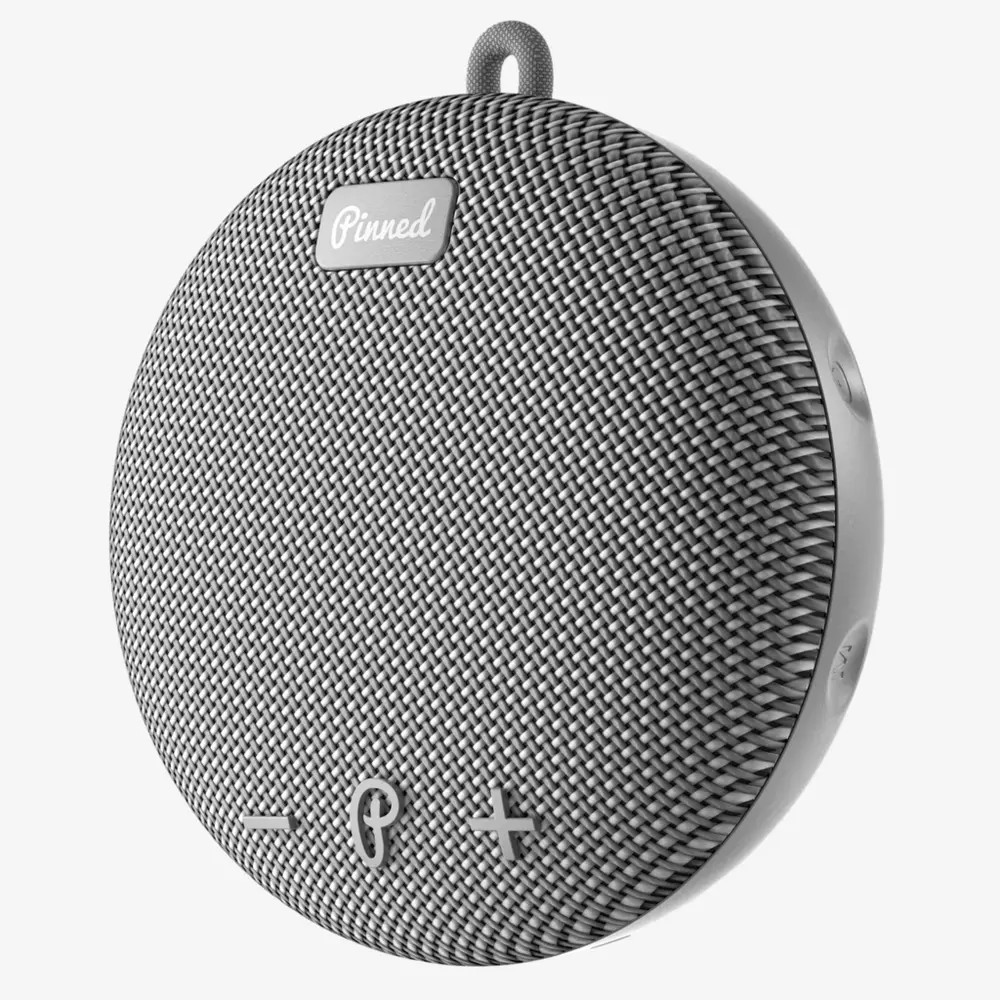 The Dart 2.0 Magnetic Speaker, Grey - Pinned Golf | PGA TOUR Superstore