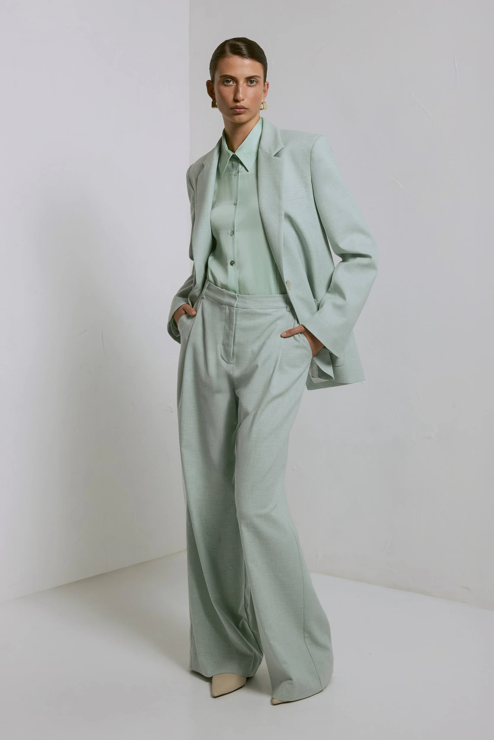 Roxbury Trouser IN GREEN | PANTS | VIKTORIA & WOODS | Viktoria & Woods