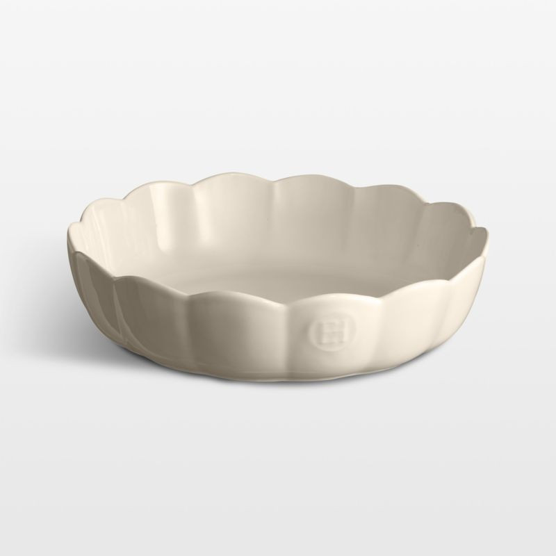 Emile Henry Clay Madeleine Round Baking Dish | Crate & Barrel | Crate & Barrel