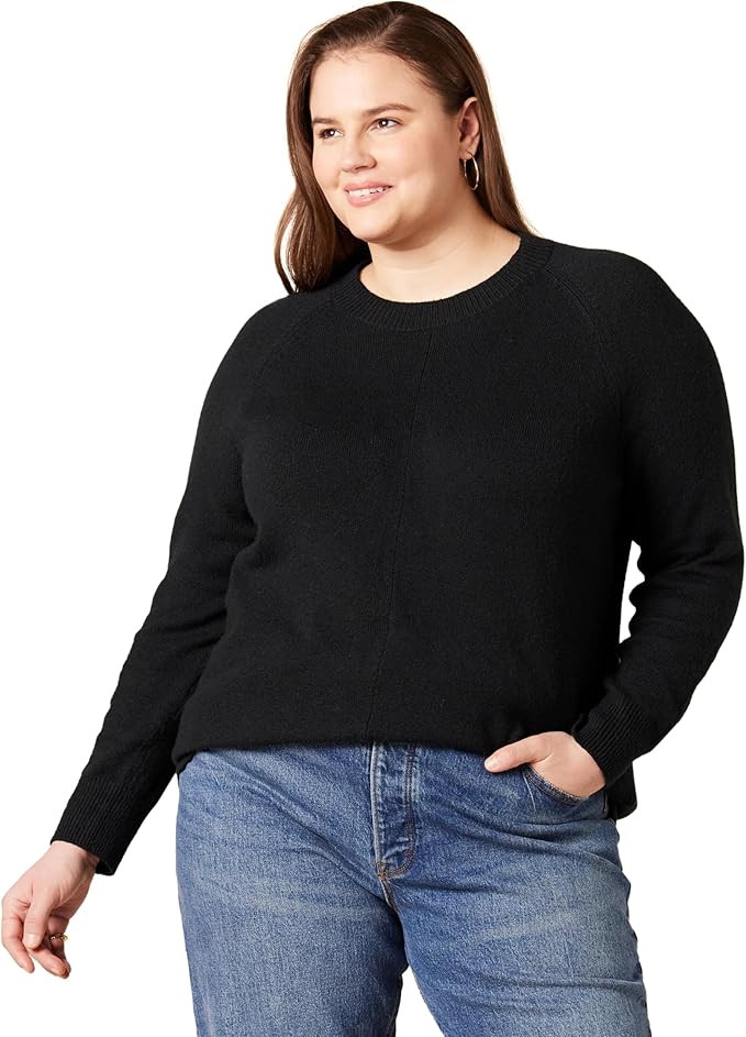 Amazon Essentials Women's Classic-Fit Soft Touch Long-Sleeve Crewneck Sweater | Amazon (US)