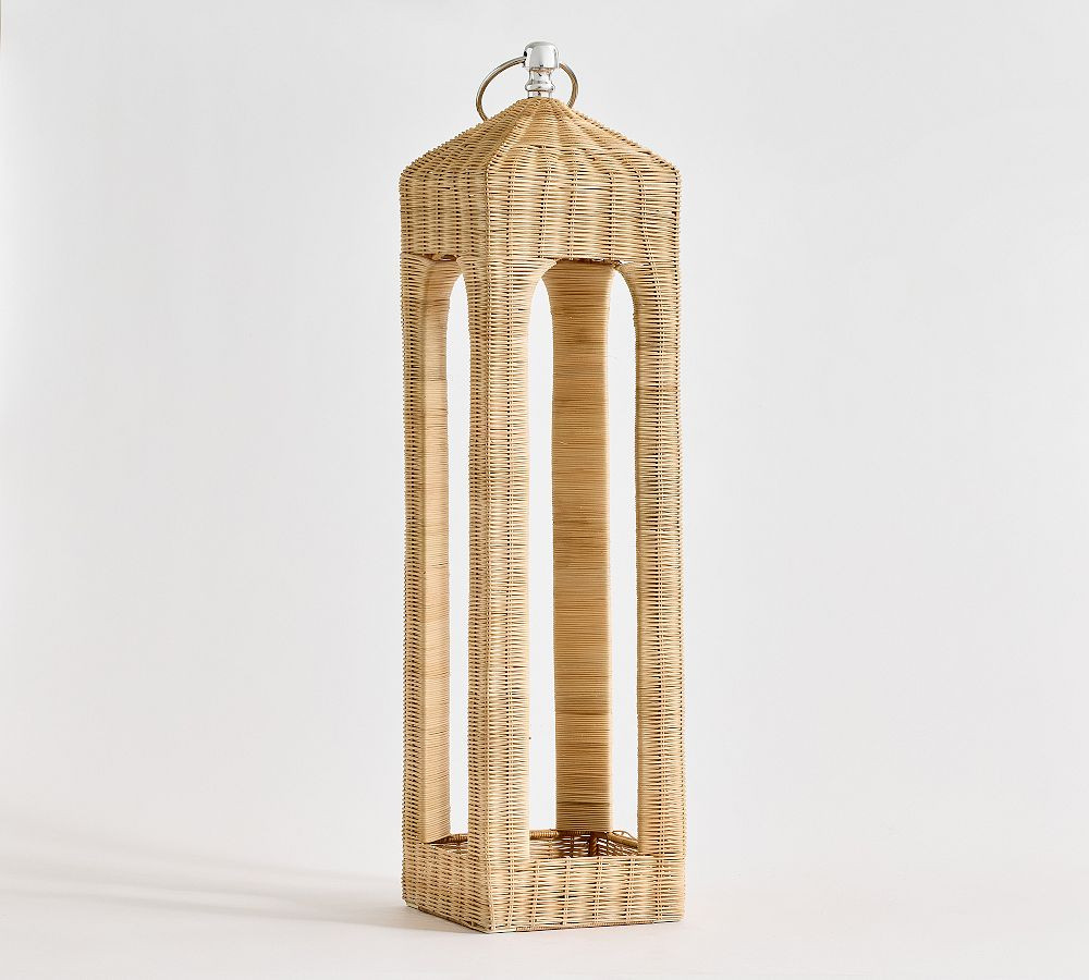 Caleb Rattan Lantern | Pottery Barn (US)