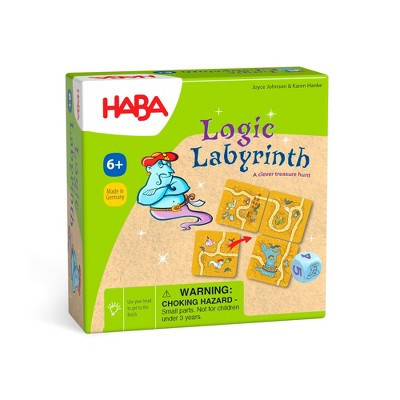 HABA Logic Labyrinth Mini Game - STEM Educational Board Game for Ages 6+, Perfect Family Board Games, Puzzle Games, Kids Games & Toys | Target