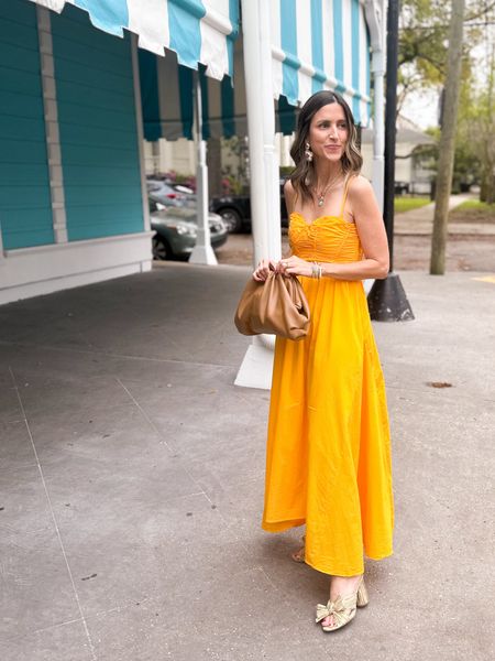 Mango dress, Loeffler Randall Penny Heel, Kendra Scott statement earrings! 

#LTKparties #LTKVideo #LTKfindsunder100