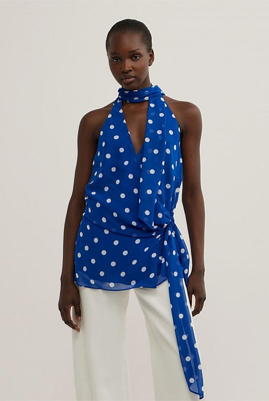 Wrap Halter Top | Witchery (AU)