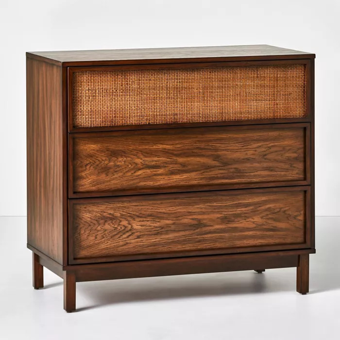 Wood & Cane Transitional Dresser - Hearth & Hand™ with Magnolia | Target