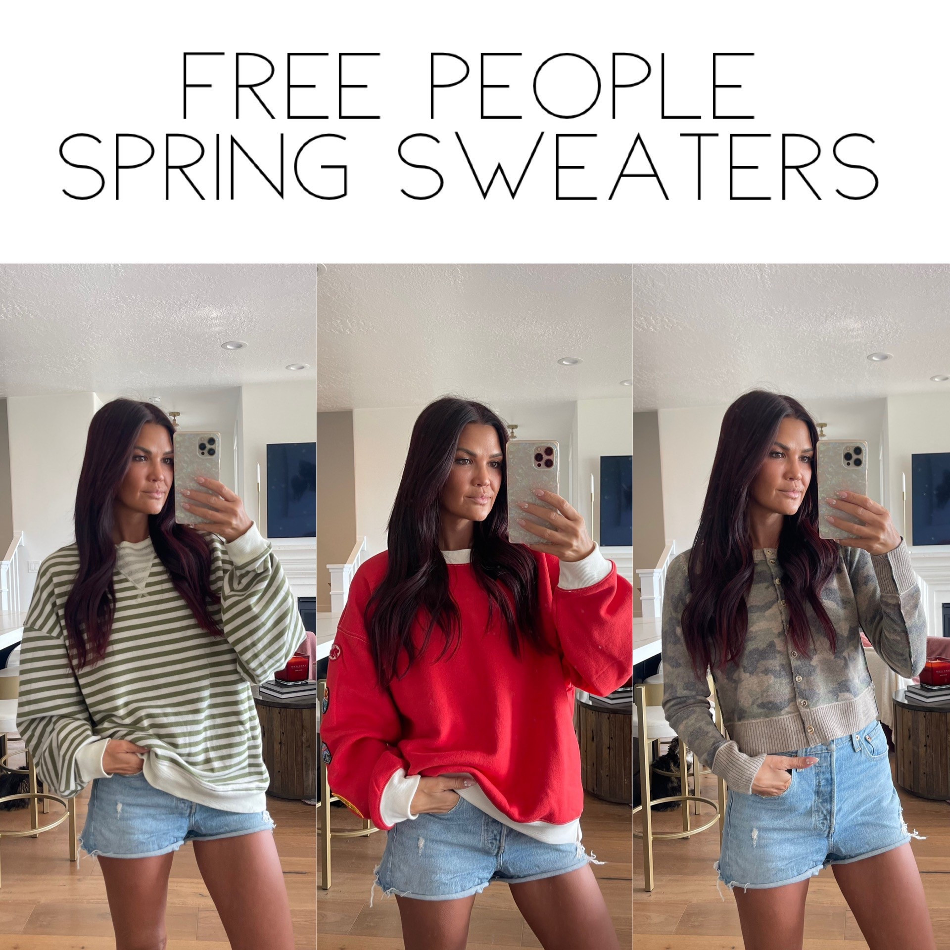 3 Free People Sweaters for Spring 



#LTKSeasonal #LTKStyleTip