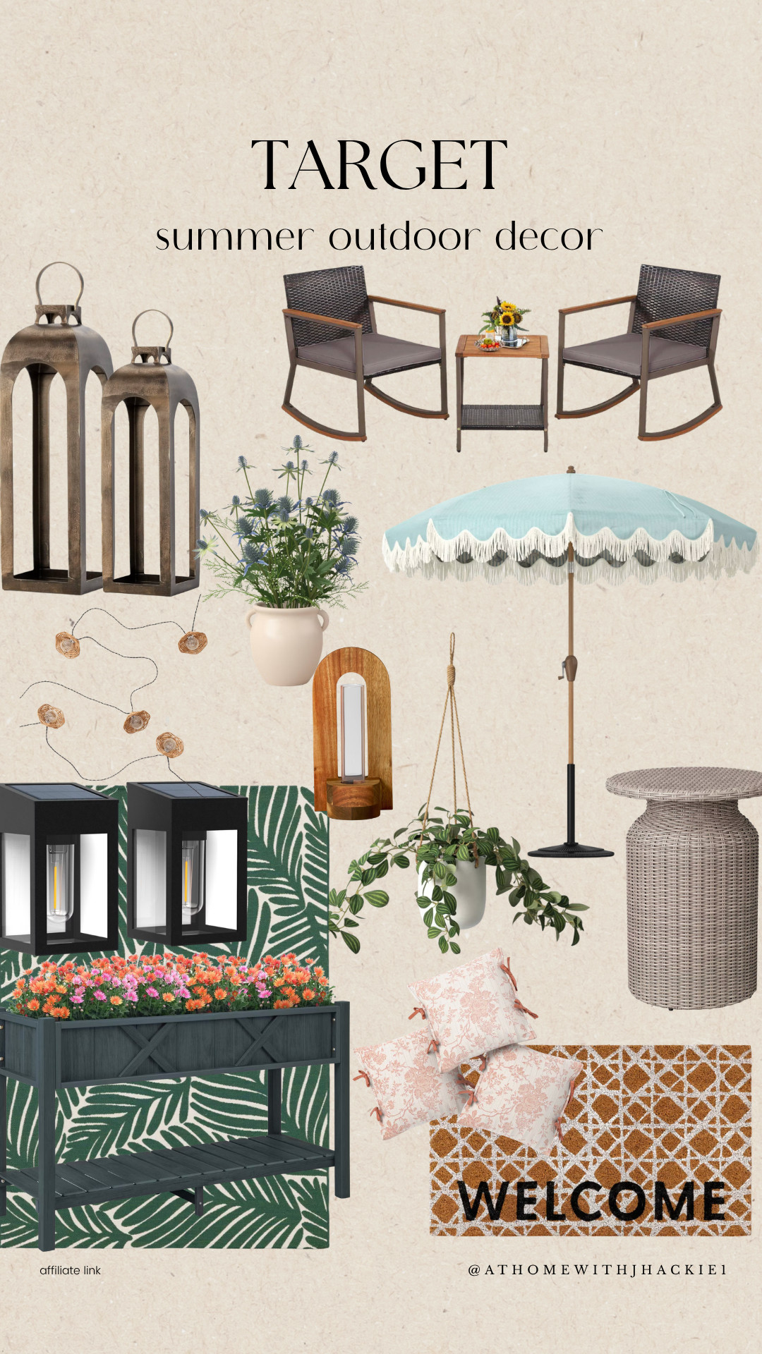 Target outdoor decor, target patio furniture, summer patio decor ideas, outdoor living essentials, backyard styling ideas, affordable outdoor decor target, patio lanterns target, outdoor string lights decor, patio umbrella target, outdoor rocking chairs set, small patio furniture ideas, balcony decor inspiration, summer porch styling, outdoor planters target, patio rugs outdoor, budget outdoor furniture, target garden decor, outdoor entertaining setup, cozy backyard ideas, patio styling on a budget 

 

#LTKSeasonal #LTKHome