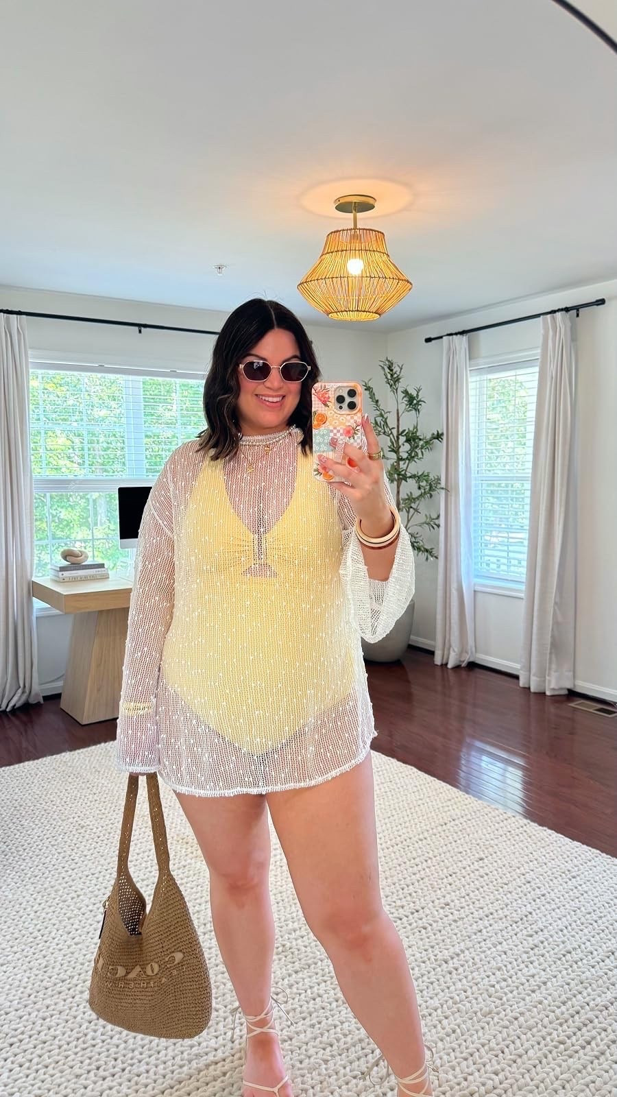 Summer outfit inspo! 

Wearing a size XL in the swimsuit + cover up *similar shoes

#LTKSwim #LTKMidsize #LTKSeasonal