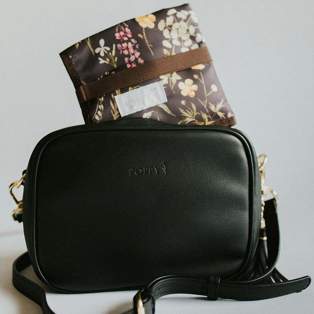 The Poppy Brand | Luxe Leather Poppy Bag | The Poppy Brand