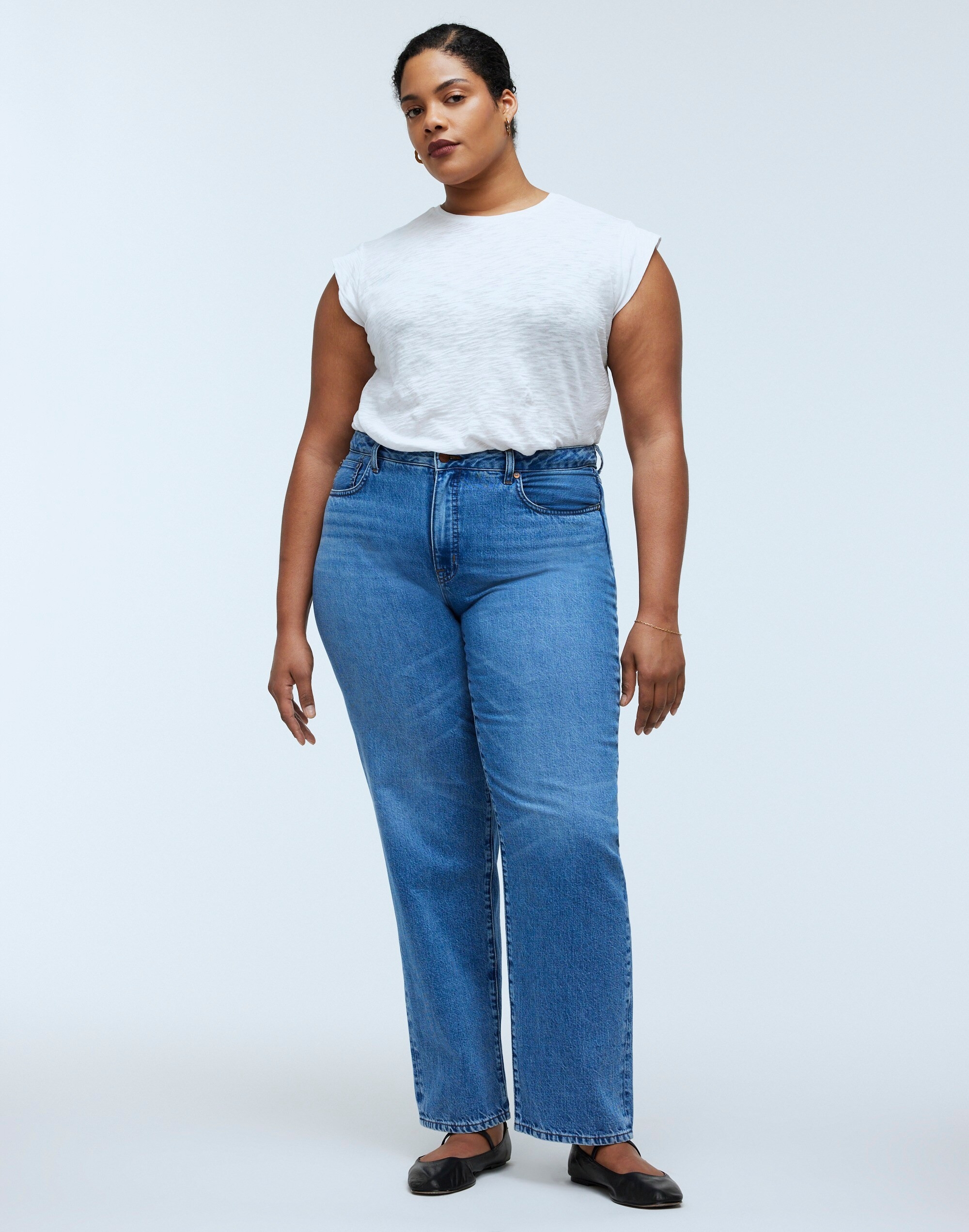 The Plus Curvy '90s Straight Jean | Madewell
