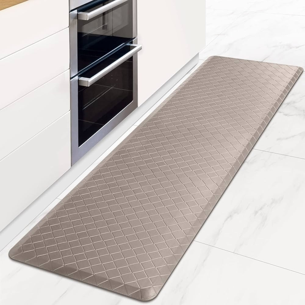 HappyTrends Kitchen Runner Rugs Anti-Fatigue mats,17.3"x 60",Non Slip Waterproof Ergonomic Comfor... | Amazon (US)