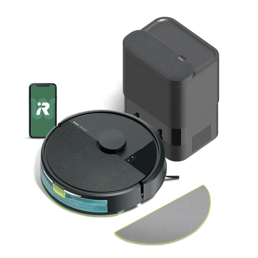 iRobot - Roomba® 1020 Combo Robot Vacuum & Mop + AutoEmpty™ Dock​ - Black | Best Buy U.S.