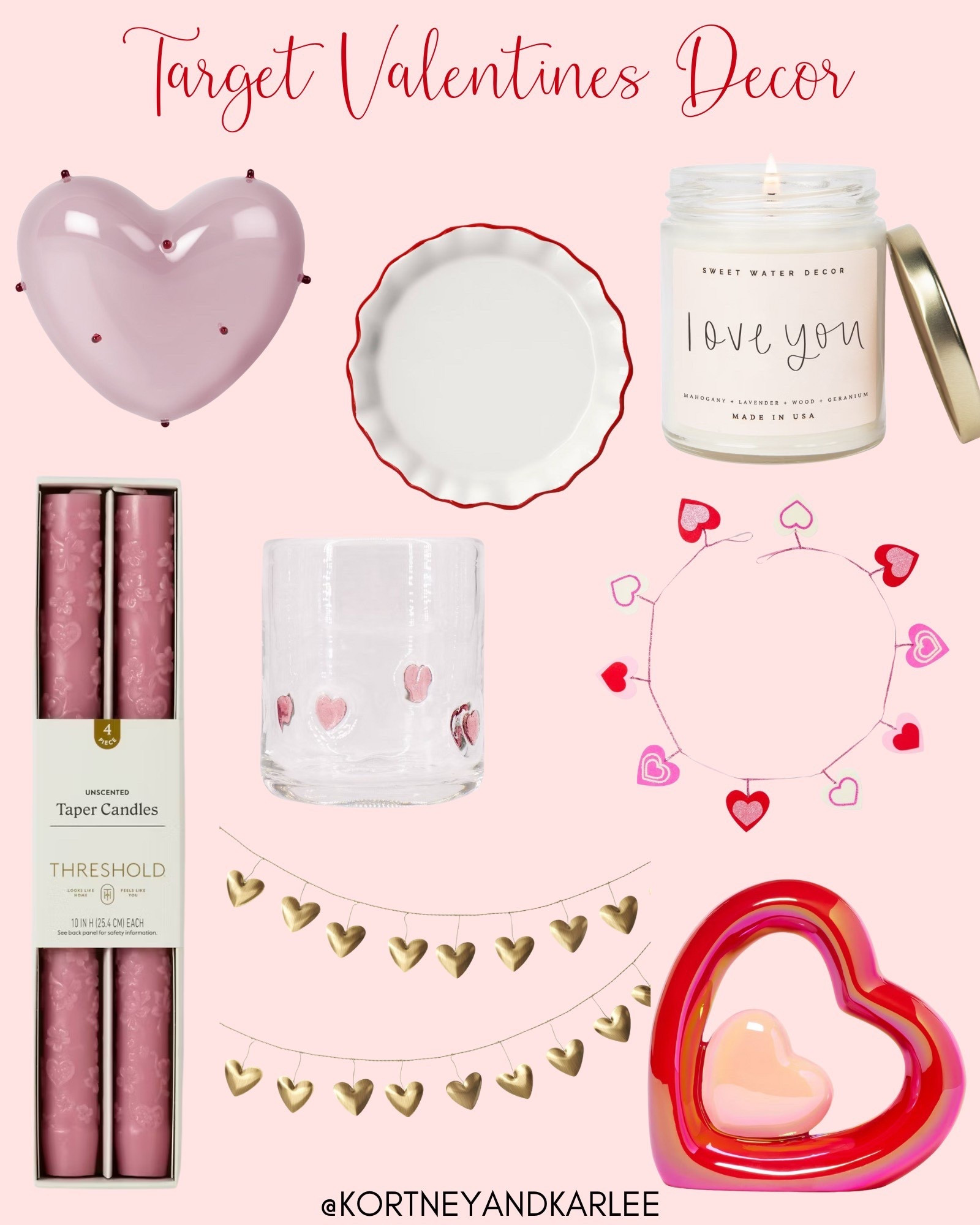 Target Valentine’s Decor!

Kortney and Karlee | #kortneyandkarlee #LTKfindsunder50 #LTKfindsunder100 #LTKtravel 
