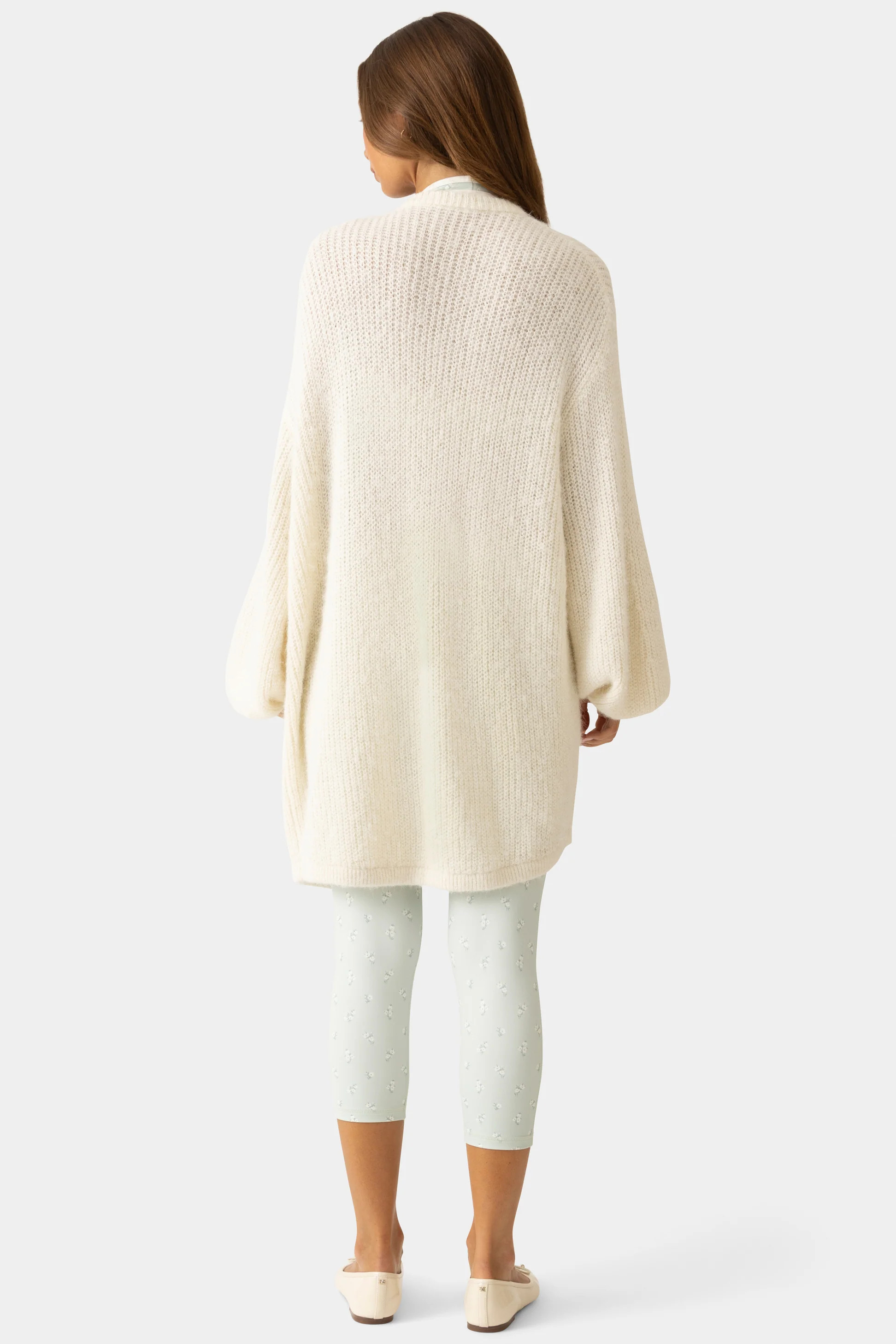 Soft Knit Cardigan in Coconut | Bo+Tee