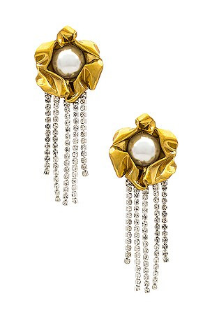 Titania Fringe Earrings | Revolve Clothing (Global)