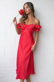 Oralie Dress - Red | Petal & Pup (AU)