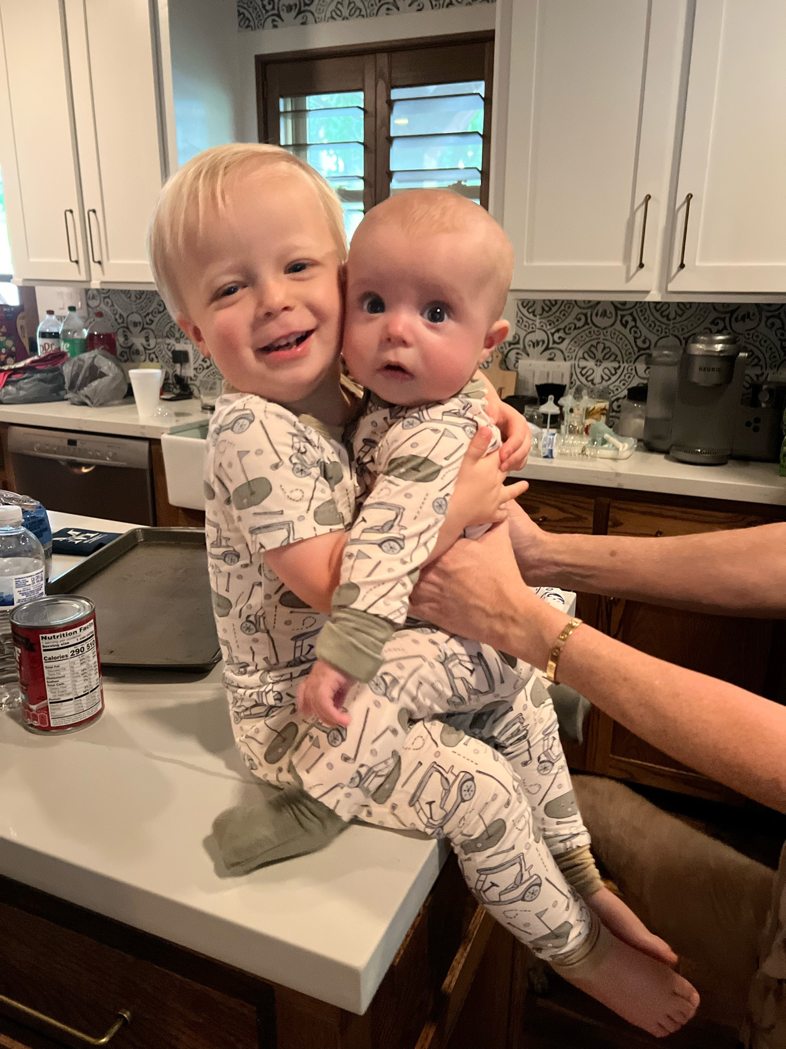 Matching pajamas. Boy mom, toddler mom, toddler pajama, family pajamas 

#LTKFamily #LTKBaby #LTKSummerSales