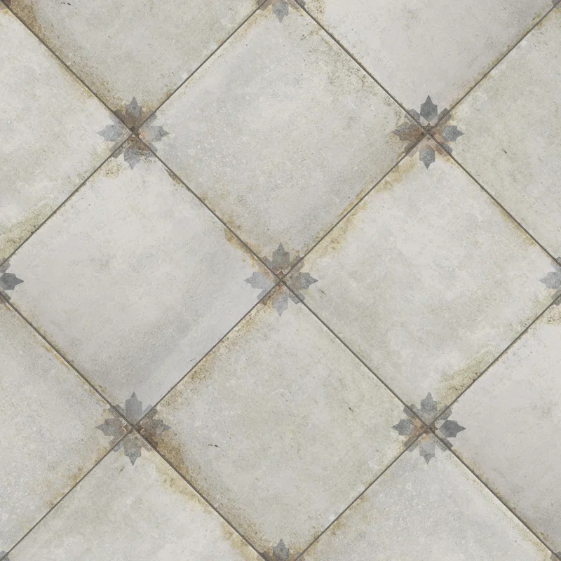DAnticatto Decor 8.75" x 8.75" Porcelain Stone Look Wall & Floor Tile | Wayfair North America