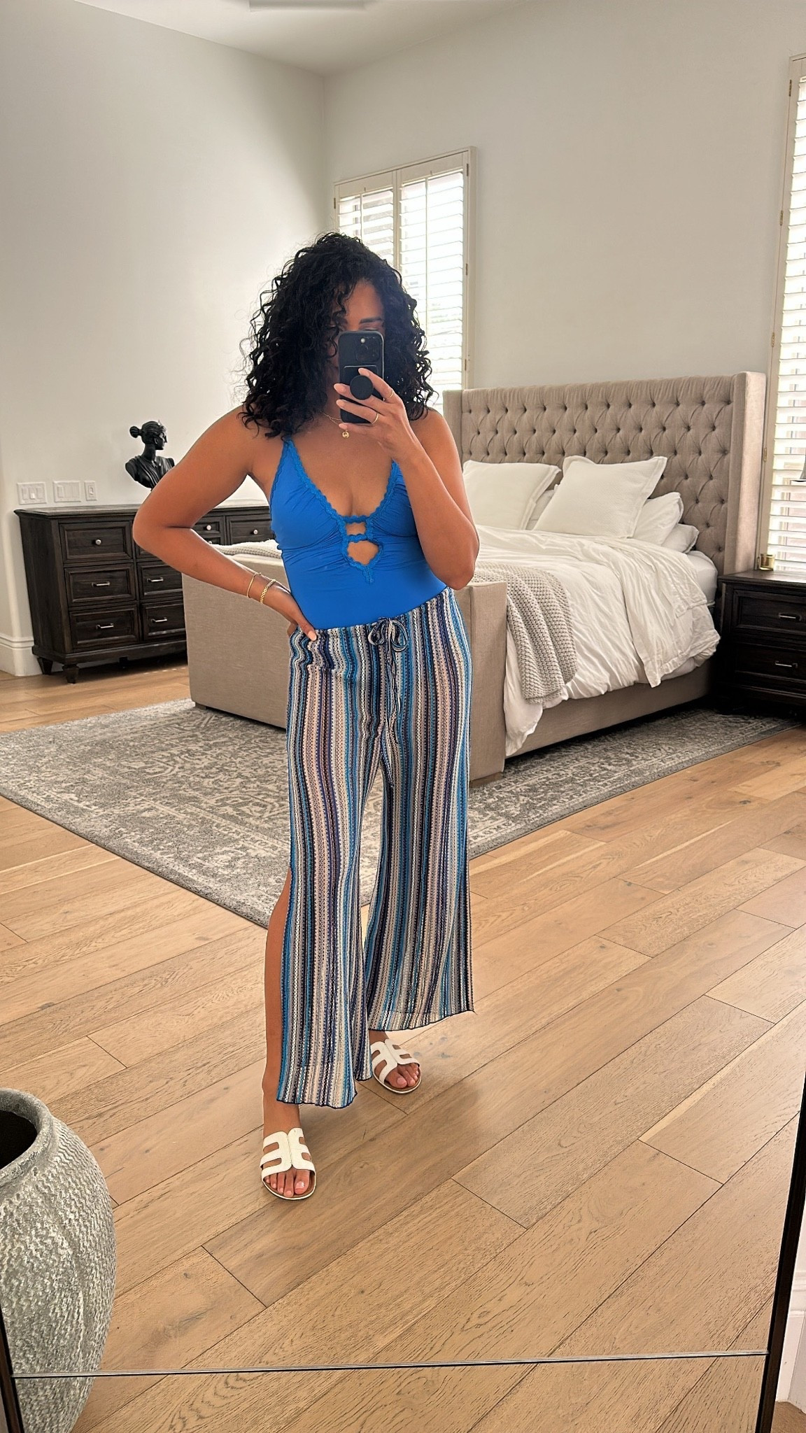 These lightweight knit pants are so cute and comfy!! All fit true to  size.

#LTKSwim #LTKOver40