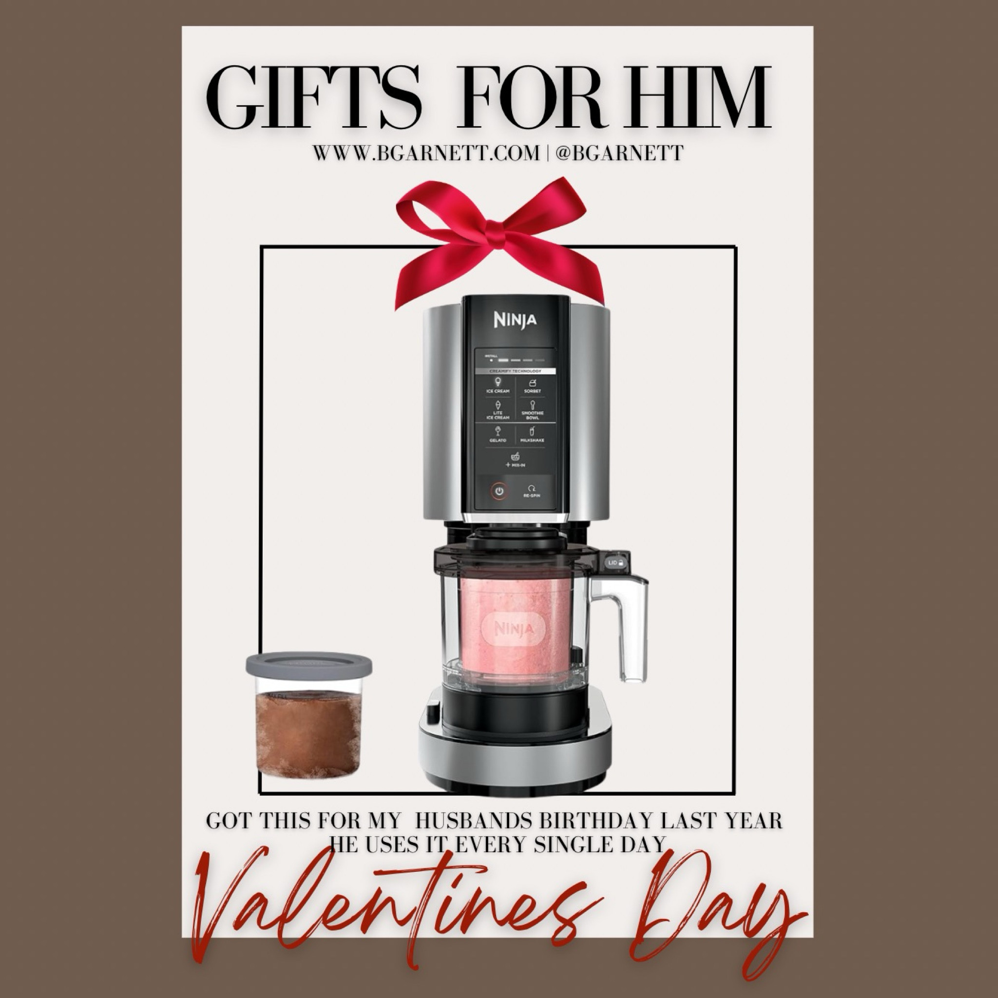 Valentine’s Day Gift Idea for him + some add ons if you want  to spoil him 

Gifts for him | Valentine’s Day gift | gifts for your husband | gifts for your boyfriend | gifts for dad | gifts for your brother | kitchen essentials 

#LTKMens #LTKWatchNow #LTKMostLoved