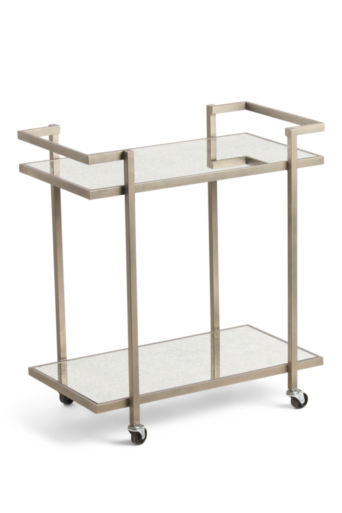 Hosting Essentials - Mirror surface bar cart! 🍸