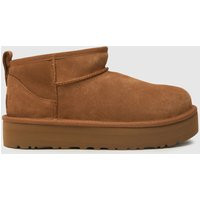 UGG Chestnut Classic Ultra Mini Platform Youth Boots | Schuh