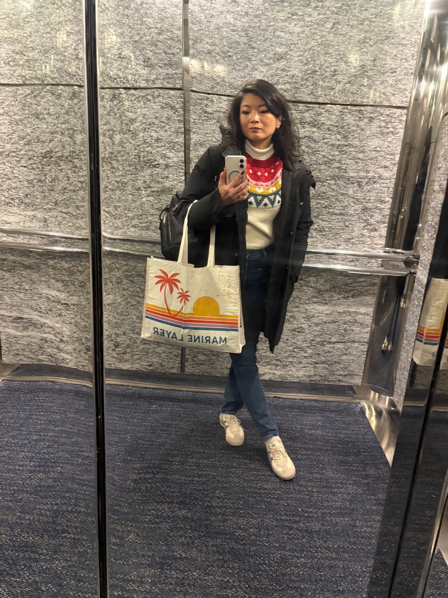Marine Layer fair isle sweaters just hit different 

#LTKGiftGuide #LTKWorkwear #LTKHoliday