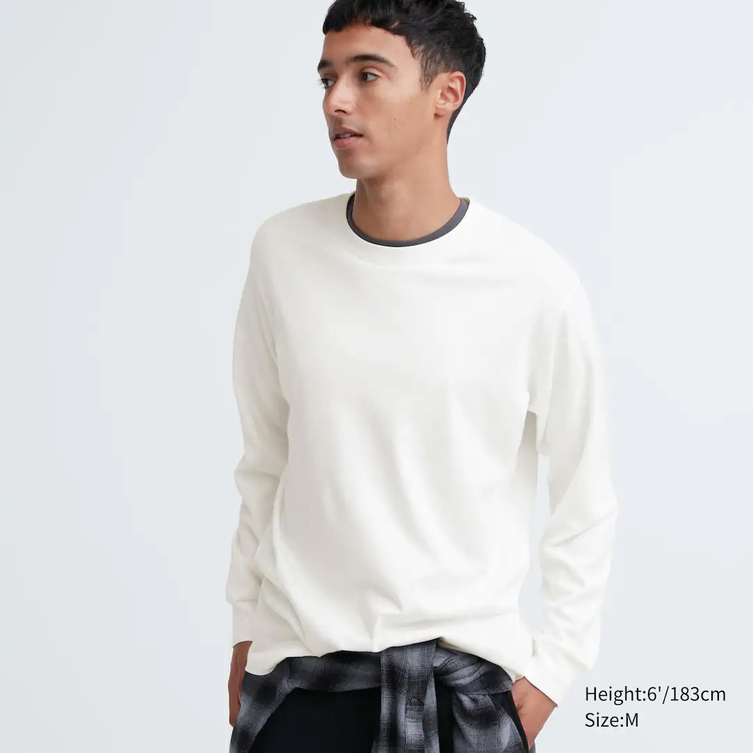 SANFTES GEBÜRSTETES LANGARMSHIRT | UNIQLO (DE)