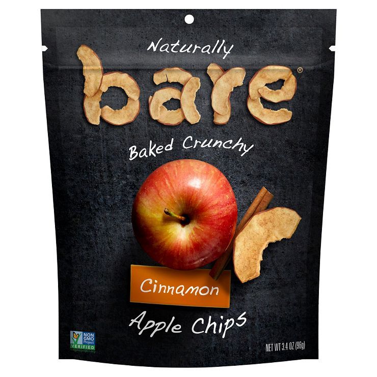 Bare Baked Crunchy Cinnamon Apple Chips - 3.4oz | Target