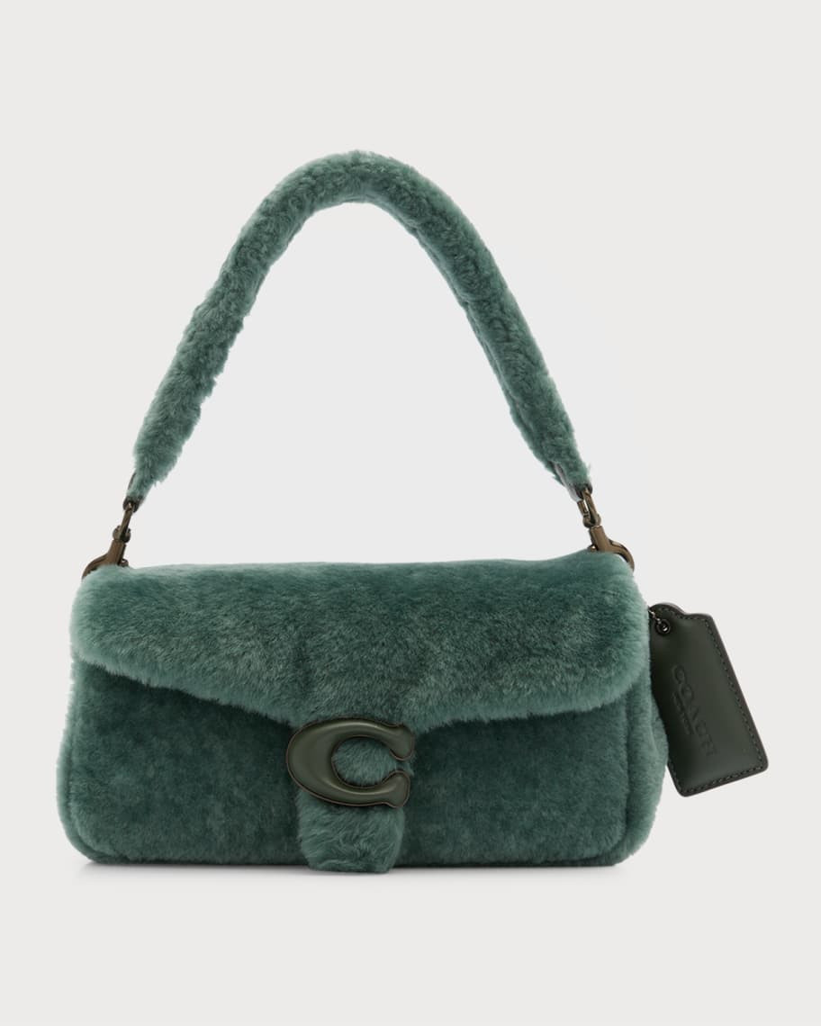 Coach Tabby Pillow Shearling Shoulder Bag | Neiman Marcus
