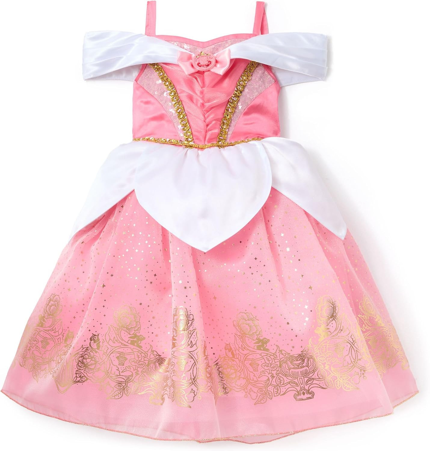 Disney Store Official Aurora Costume for Kids, Sleeping Beauty, Pink Princess Dress for Parties, Roleplay & Halloween, 5-6 Years Old | Amazon (UK)