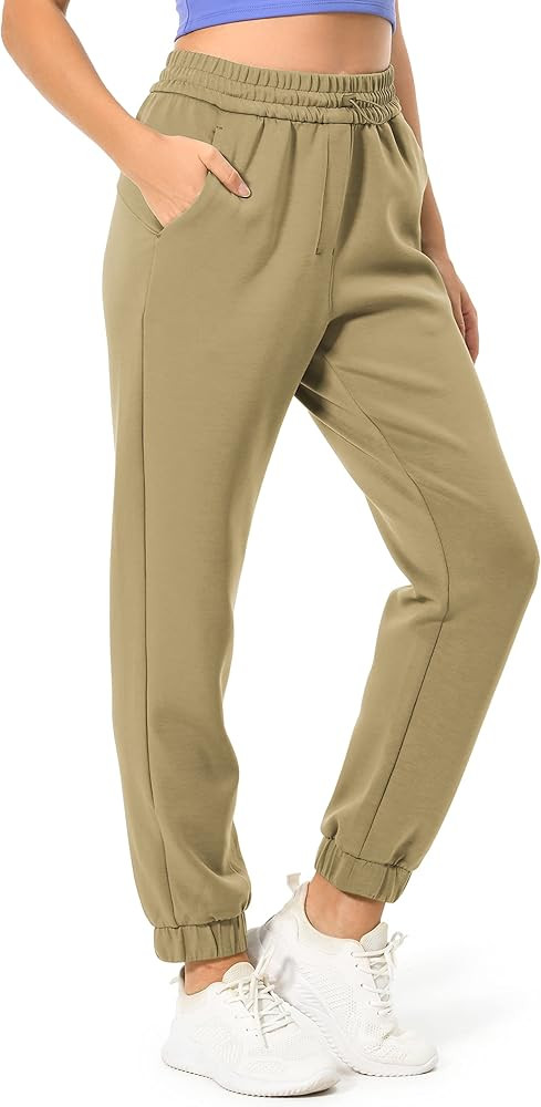 Colorfulkoala Women's High Waisted Ultra Soft Modal Joggers Running Sweatpants Casual Lounge Pant... | Amazon (US)