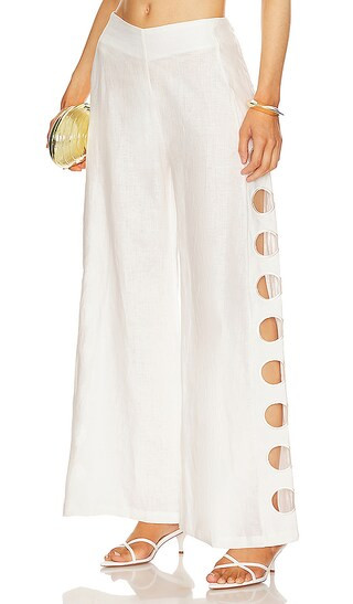 Orb Pants in Pearl | Revolve Clothing (Global)