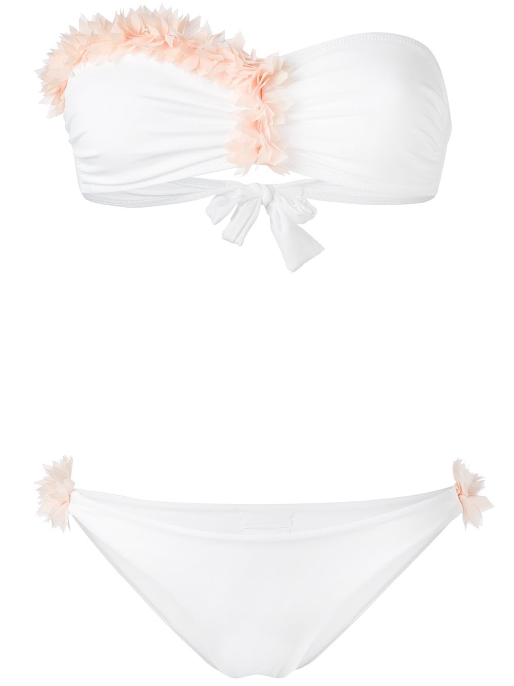 La Reveche Dasha bikini - White | FarFetch US