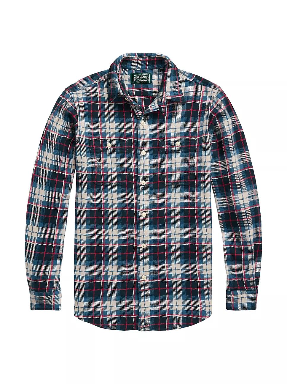 Plaid Flannel Button-Front Shirt | Saks Fifth Avenue