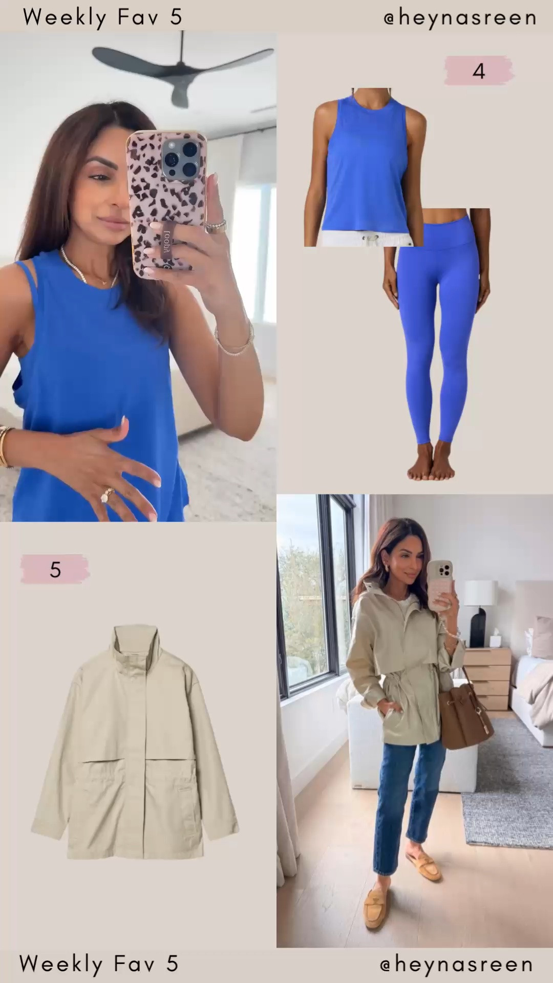 Fav 5:
#4: Vuori set
#5: Aritzia jacket