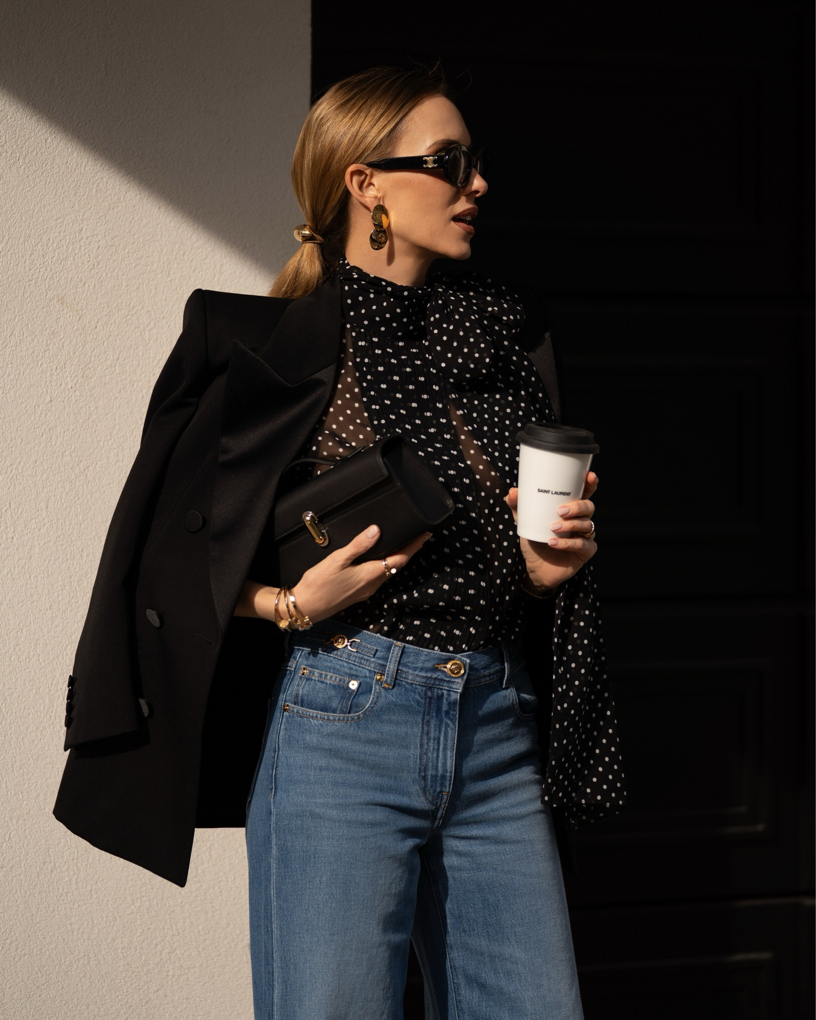 Classic vibes w/jeans and blazer. 

#LTKFashionMonth #LTKstyletip #LTKbag