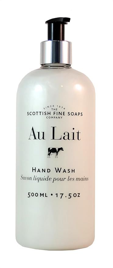 Scottish Fine Soaps Au Lait Liquid Hand Wash - XLARGE (500ml/17.5 oz) | Amazon (US)