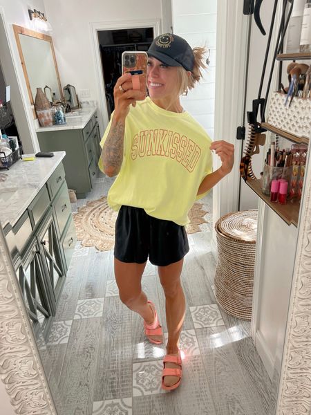 I could live in graphic tees forever —🤎⚡️ in an XL here! Mountain Moverz has some of the cutest!!! Code HOLLEY25 for 25% off this weekend☺️ or code HOLLEY3 for 3 for $75! 

Graphics / tees / basics / neutrals / comfy / lifestyle / outfit / spring style / Holley Gabrielle 

#LTKstyletip #LTKfindsunder50 #LTKSeasonal