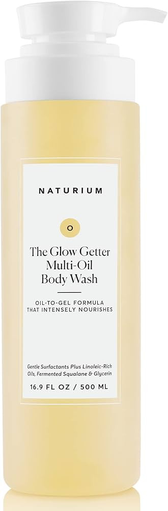 Naturium The Glow Getter Multi-Oil Hydrating Body Wash, Gentle Cleanser, 16.9 oz | Amazon (US)
