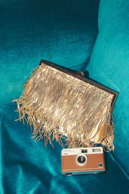 Urban Expressions Celesta Shimmer Hand Bag | Anthropologie (US)