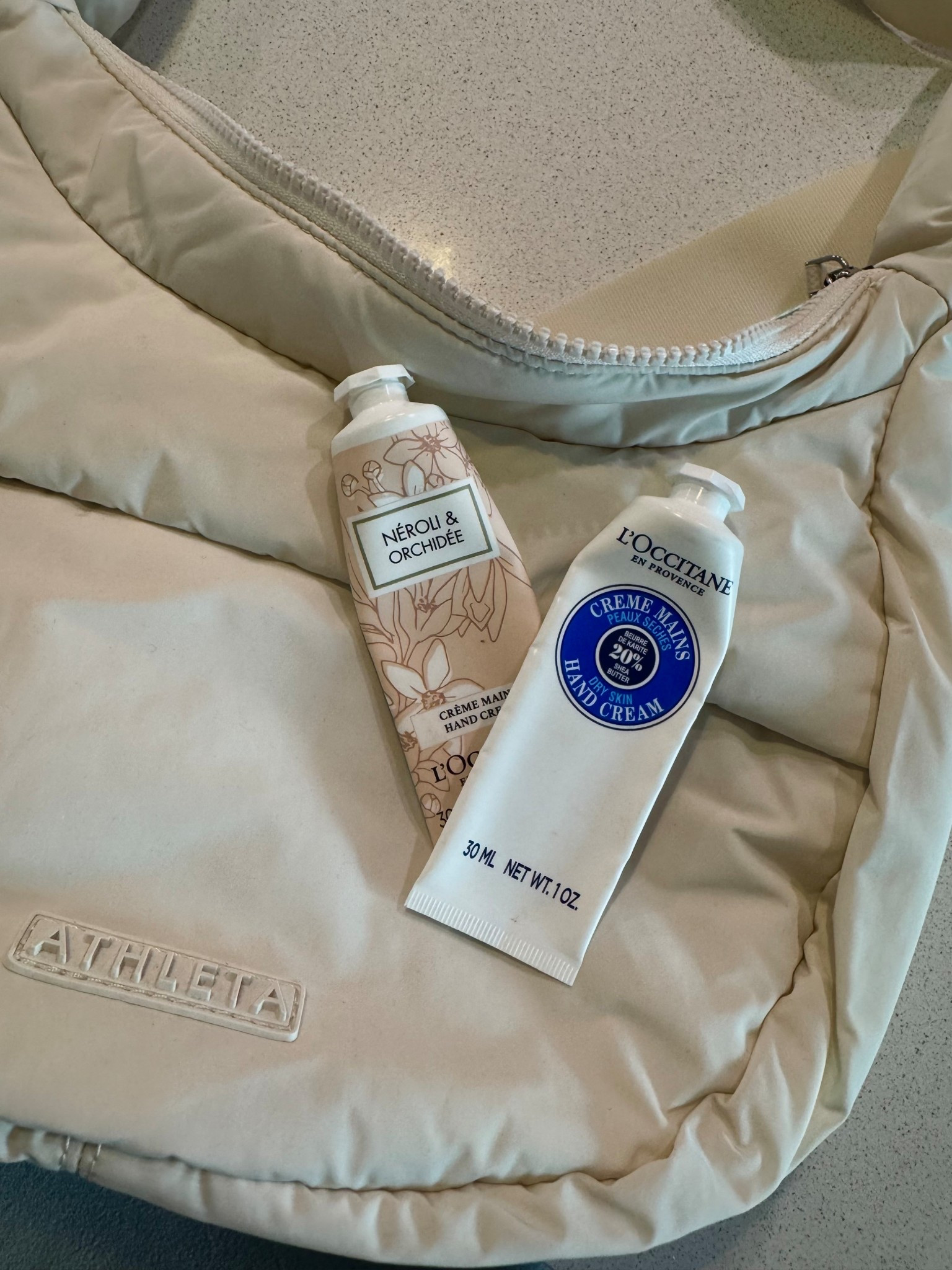 fave bag for walks/errands + loccitane hand creams are a must have in every bag! 

#LTKBeauty #LTKselfcare #LTKFindsUnder100