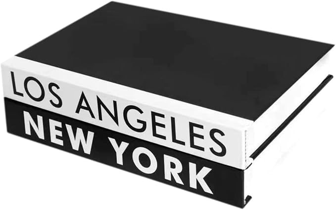 Set of 2 Modern Hardcover Fashion Book Stack Real Paper Home Accent for Decoration,Table Display ... | Amazon (US)