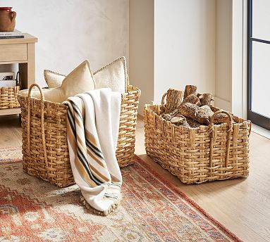 Artisan Rustic Handcrafted Basket Collection | Pottery Barn (US)