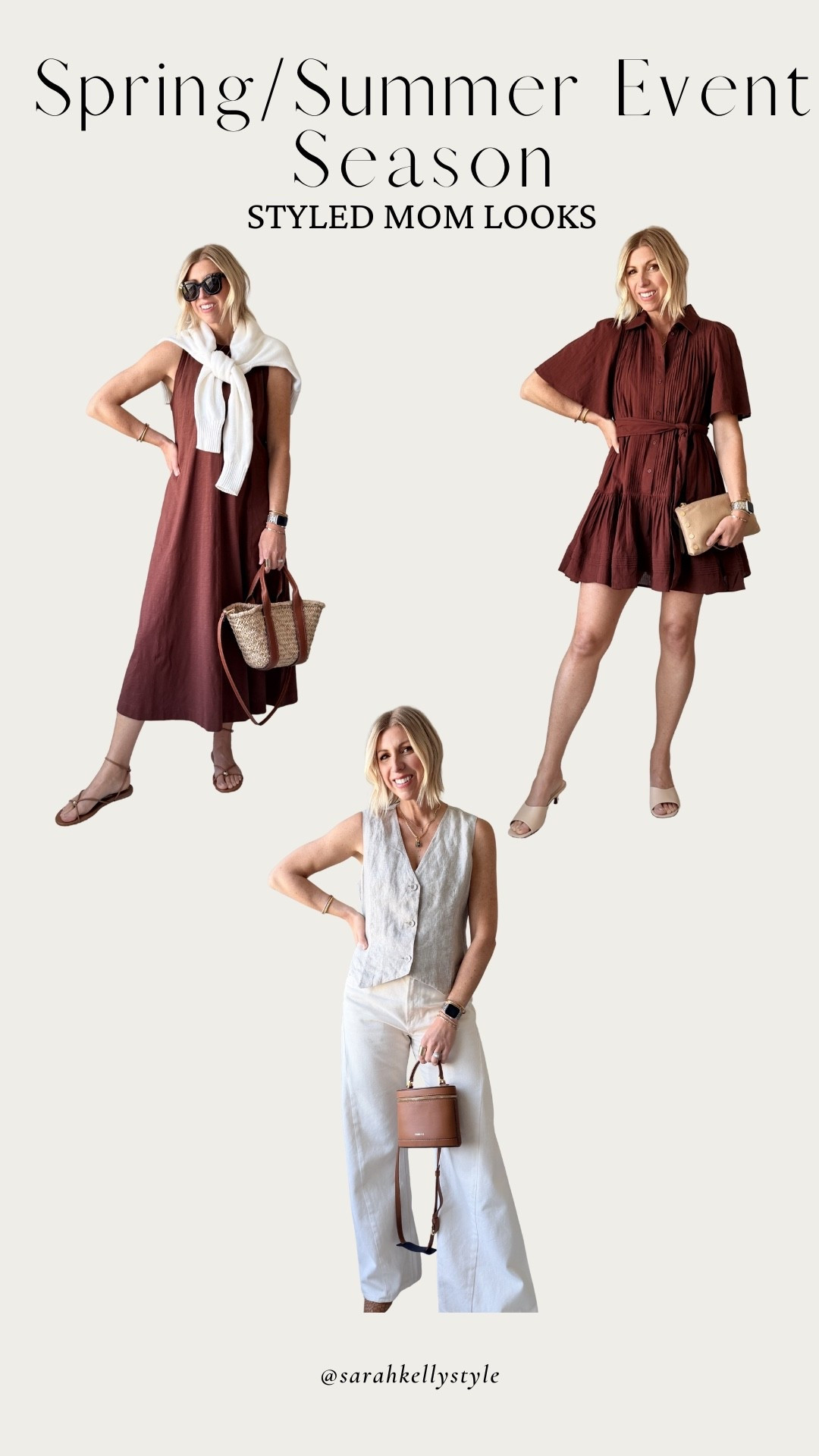 3 easy looks for all your events this season!

#LTKgrwm #LTKSeasonal #LTKootd