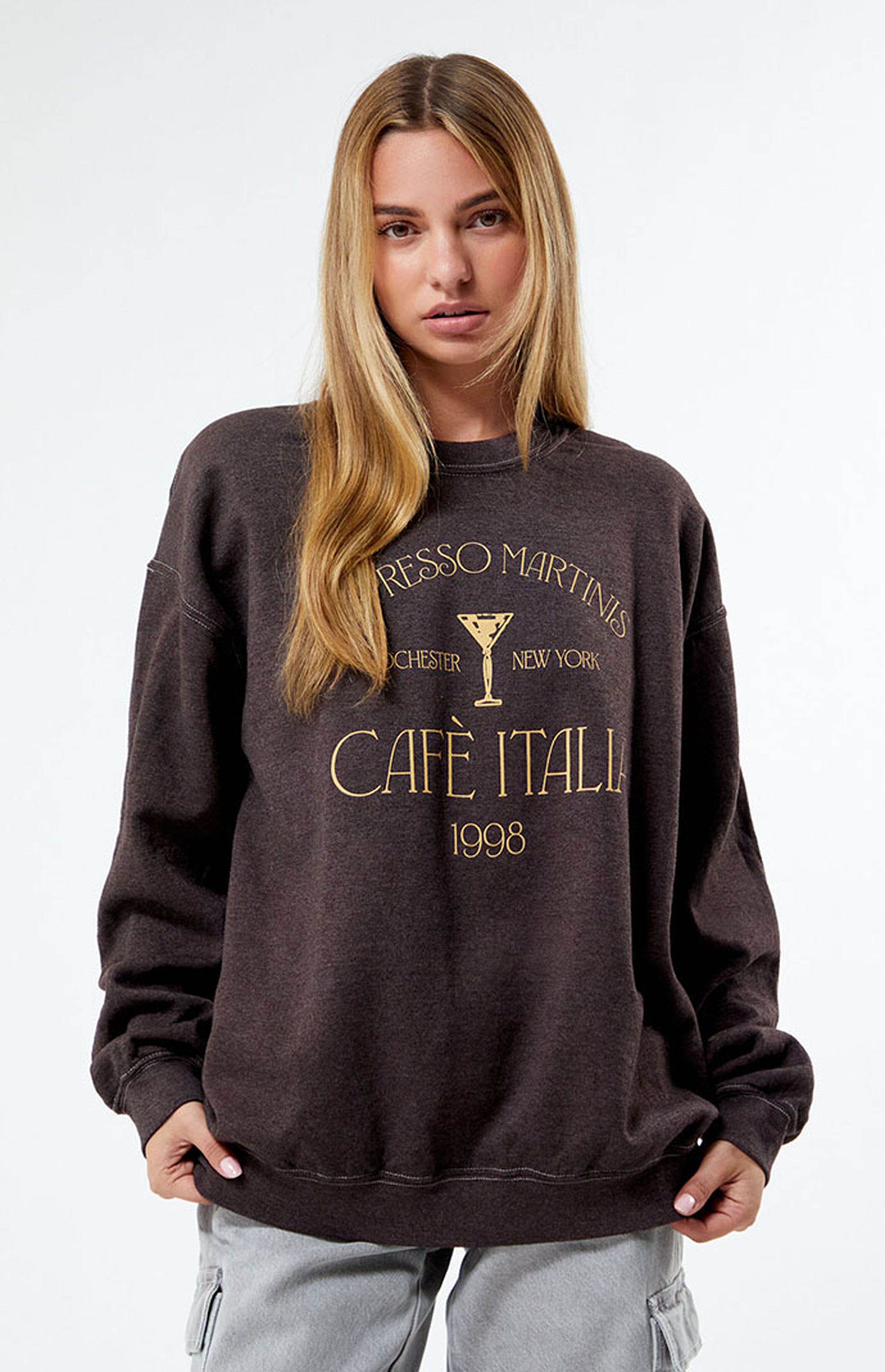 Golden Hour Espresso Martini Crew Neck Sweatshirt | PacSun | PacSun