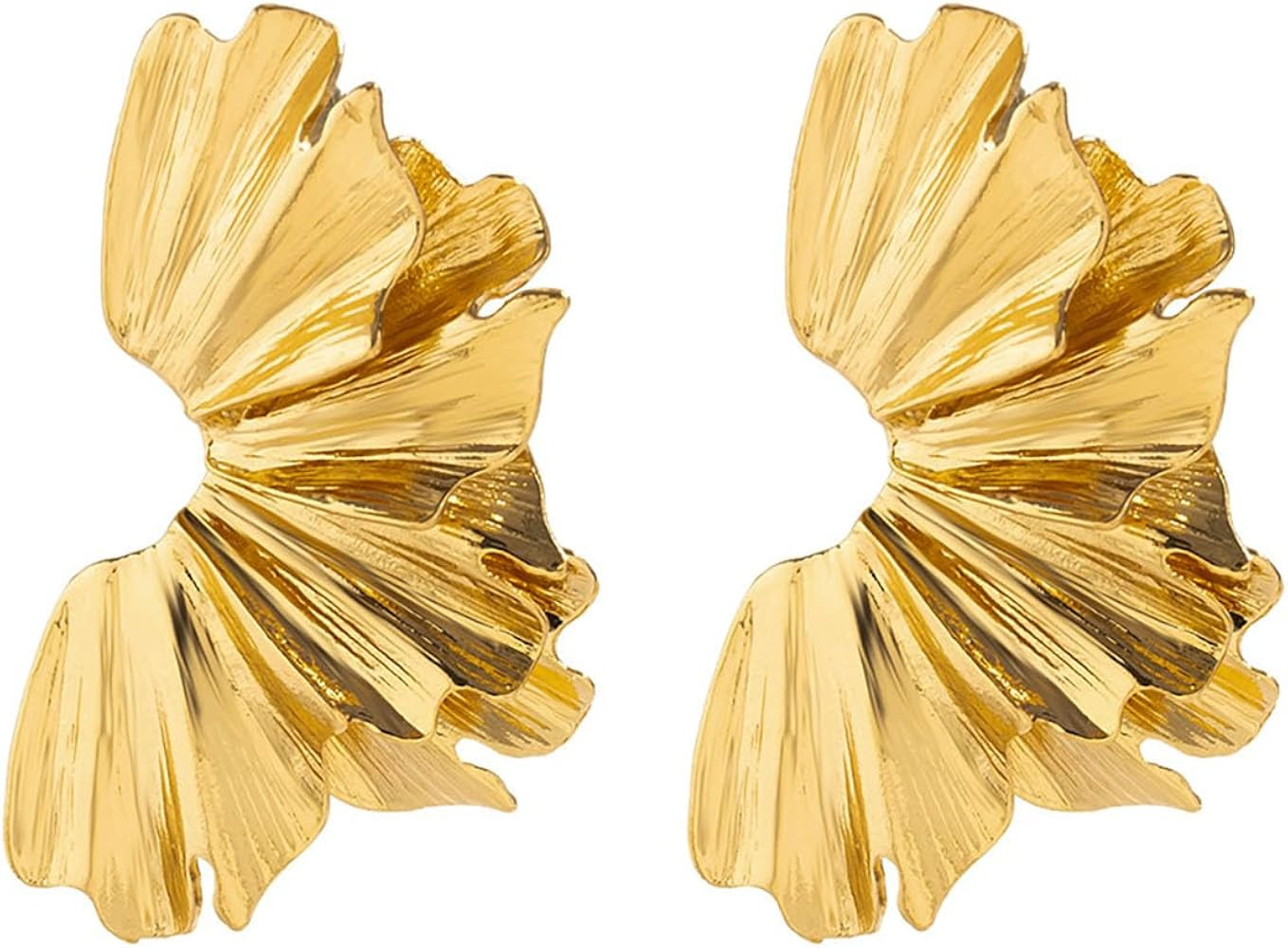 Flower Earrings Women Gold Flower Earrings for Women Summer Earrings Floral Drop Earrings Stateme... | Amazon (CA)