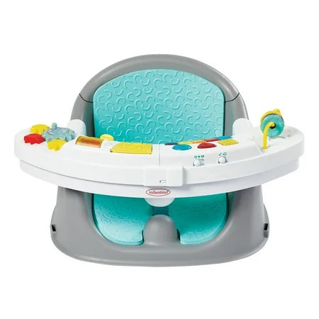 Infantino Music & Lights 3-in-1 New Discovery Baby Seat and Booster, Unisex Baby 4-48 Months, Teal | Walmart (US)