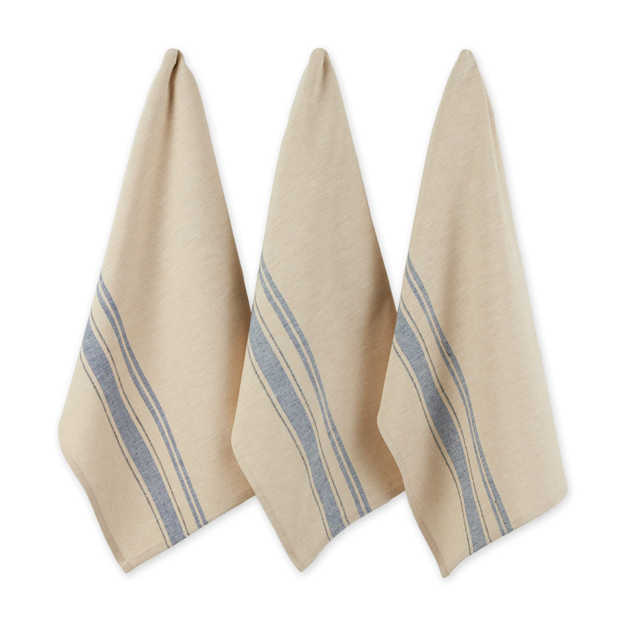 DII French Stripe, Kitchen Collection, Nautical BlueDishtowel Set, 3 Count | Amazon (US)